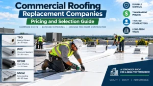 Commercial roofing replacement companies pricing and selection guide