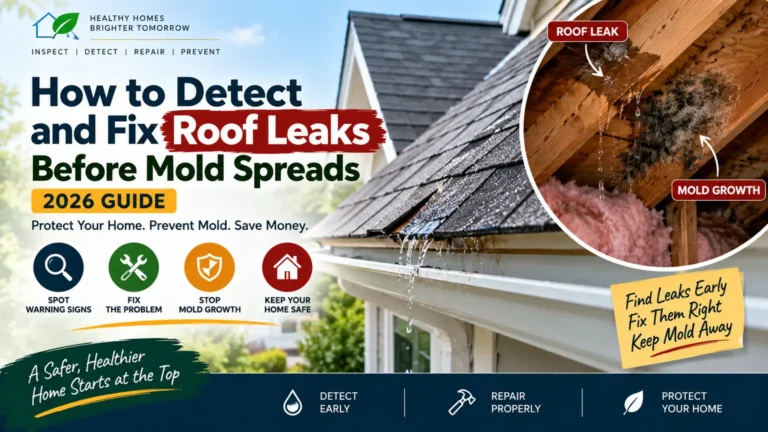 How to detect and fix roof leaks before mold spreads with damaged shingles, attic moisture, and mold growth